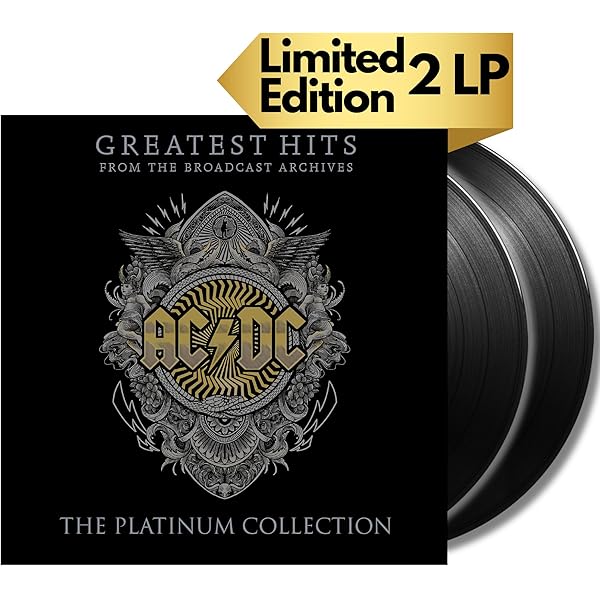 Amazon.com: Greatest Hits Gold Splatter Vinyl Record 2LP Bon Jovi